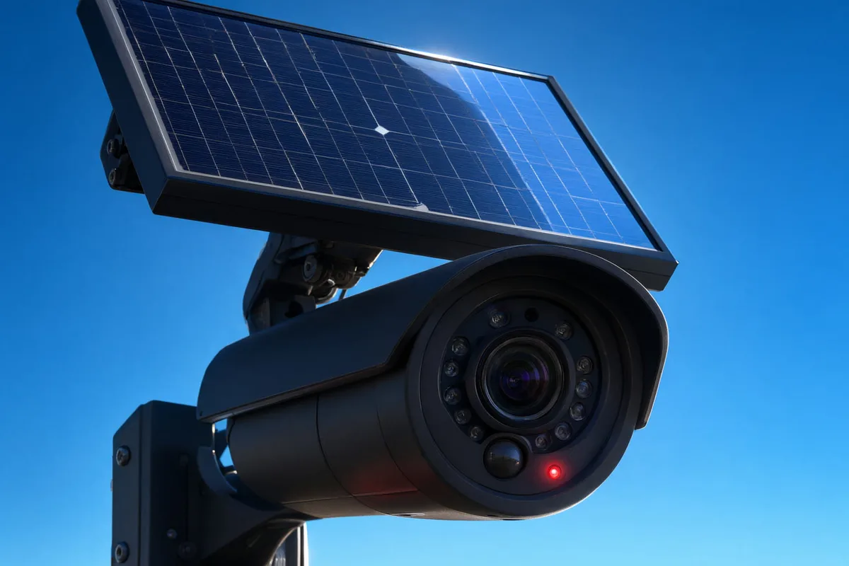 Solar Powered Security Cameras