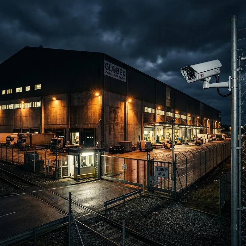 Commercial & Industrial CCTV security camera solution